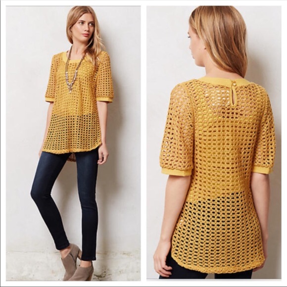 Anthropologie Tops - Anthro Angel of the North Senoia Pullover Tunic